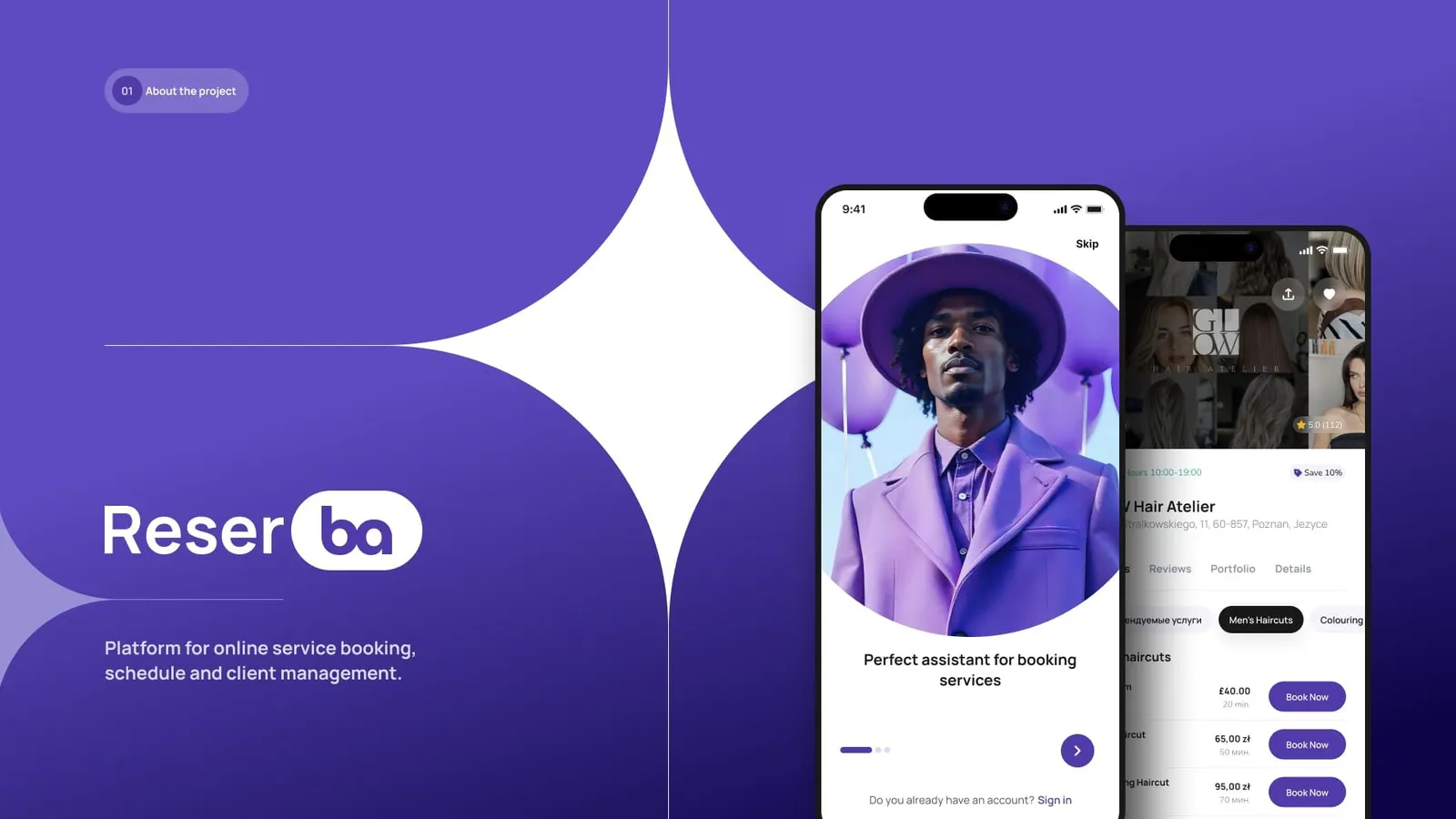 Reserba / UX/UI / App