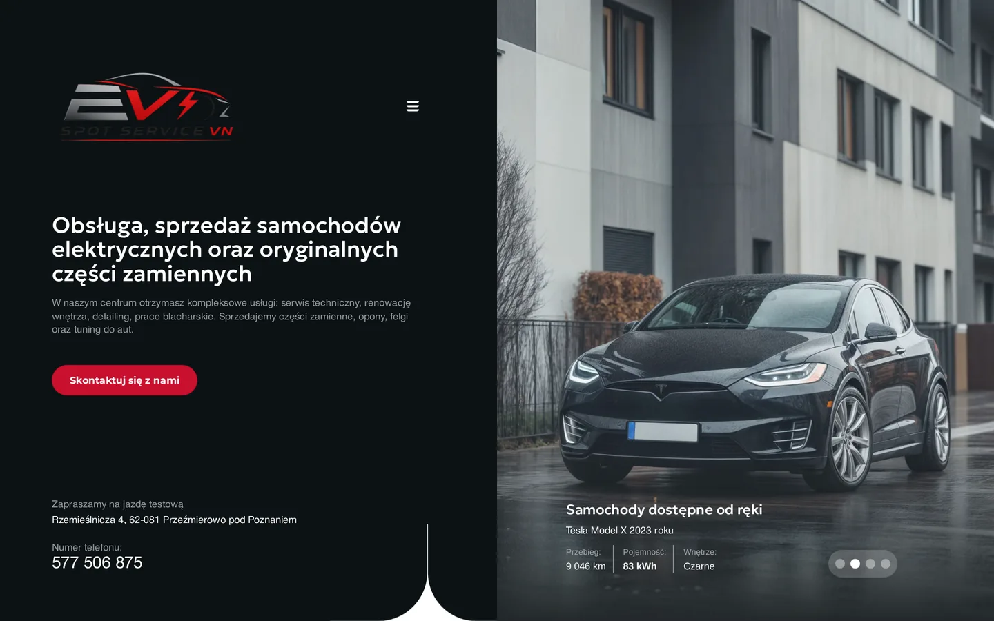 Tesla HUB / Web / Webflow